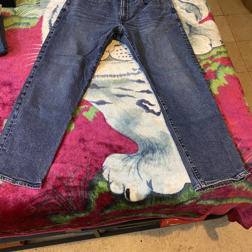 GAP Men's Dark Blue Straight Jeans